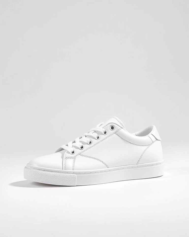 Leather Low-Top Sneakers