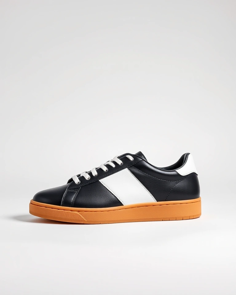 Gum-Sole Court Sneakers