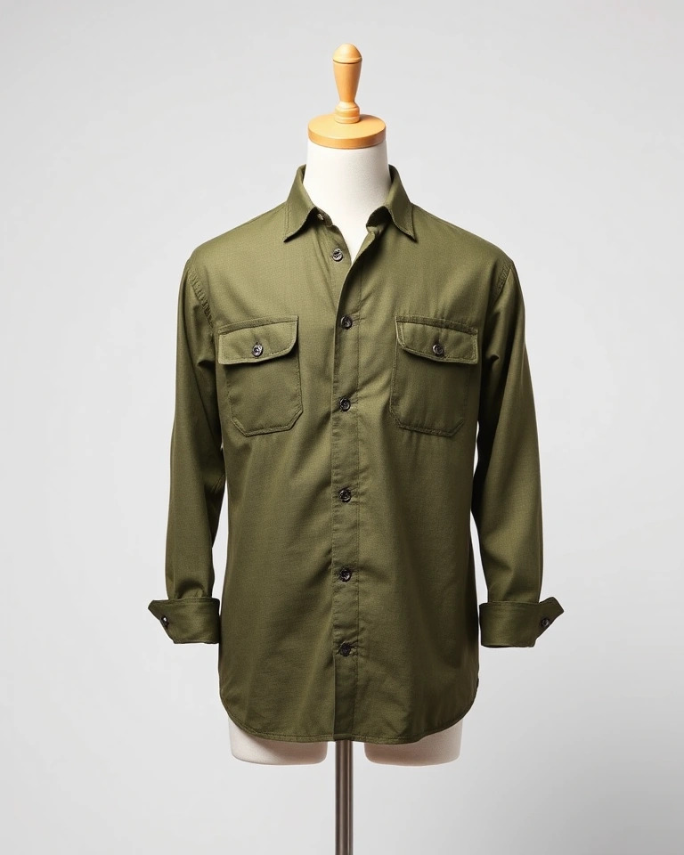 Wool Blend Overshirt